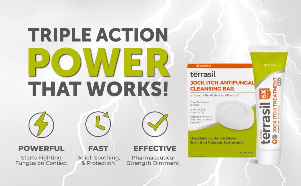 Terrasil two piece dual action defense system showing product details and active ingredients label