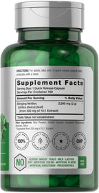 HorbÃ¤ach Urtica Leaf 2000mg supplement supplement facts label view