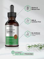 HorbÃ¤ach herbal liquid drops packaging displaying clear dosage instructions for adult use.