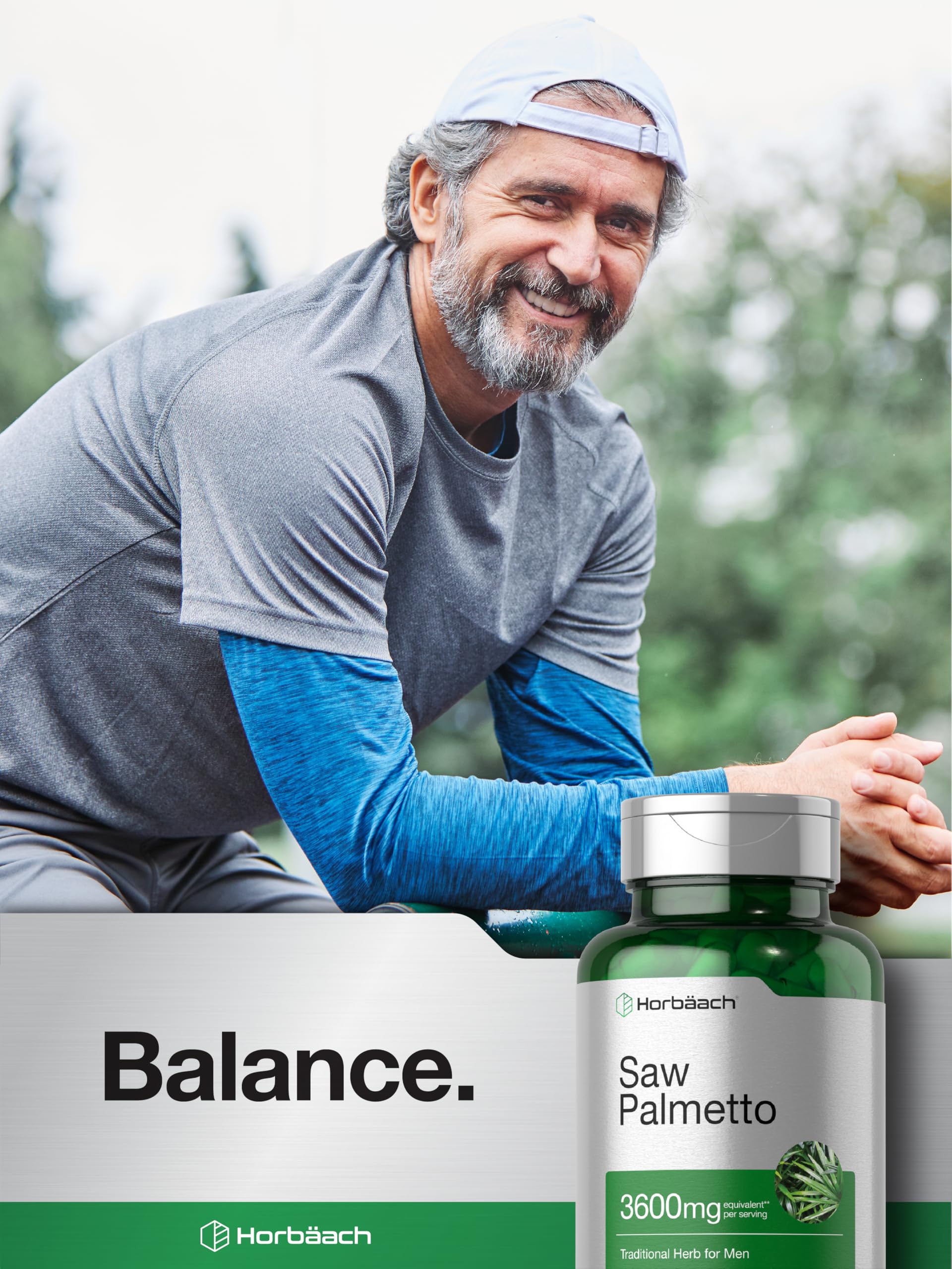 HorbÃ¤ach Serenoa repens herbal extract dietary supplement for men hair wellness