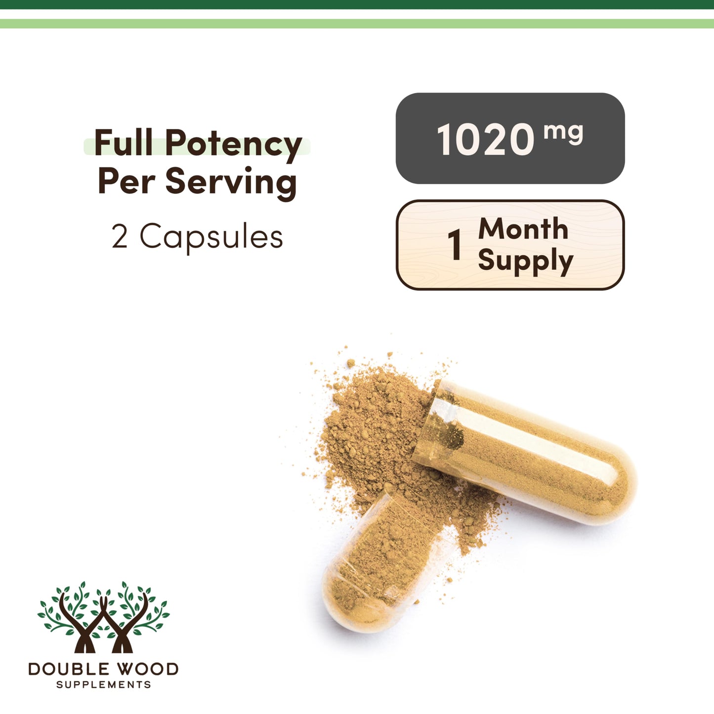 Double Wood Tribulus Terrestris complex health supplement
