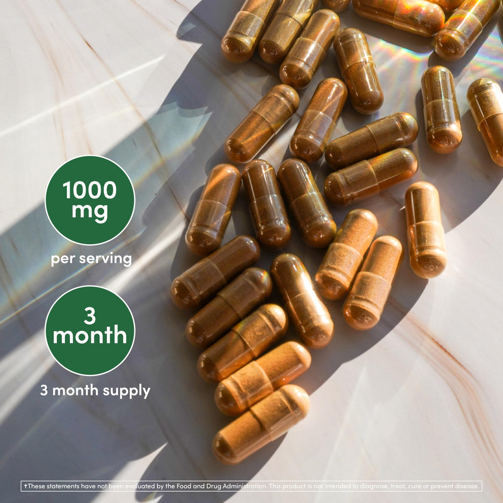 Authentic USA imported Double Wood Shatavari capsules for lactation and immune support
