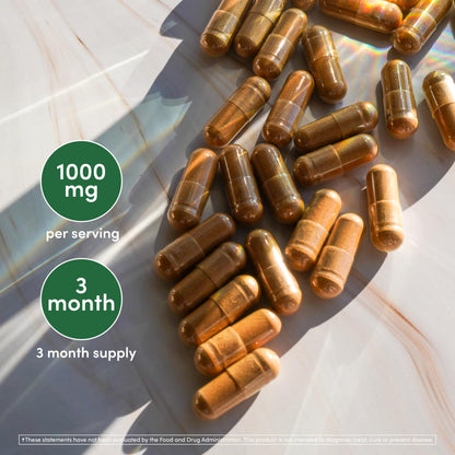Authentic USA imported Double Wood Shatavari capsules for lactation and immune support