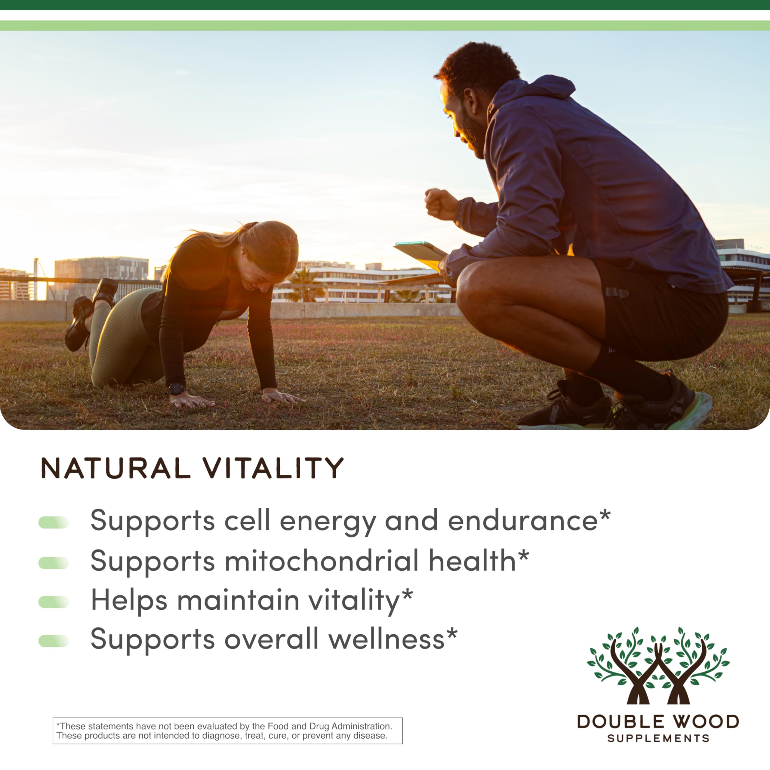 Side profile of authentic Double Wood Supplements Himalayan Shilajit bottle with clear ingredient details
