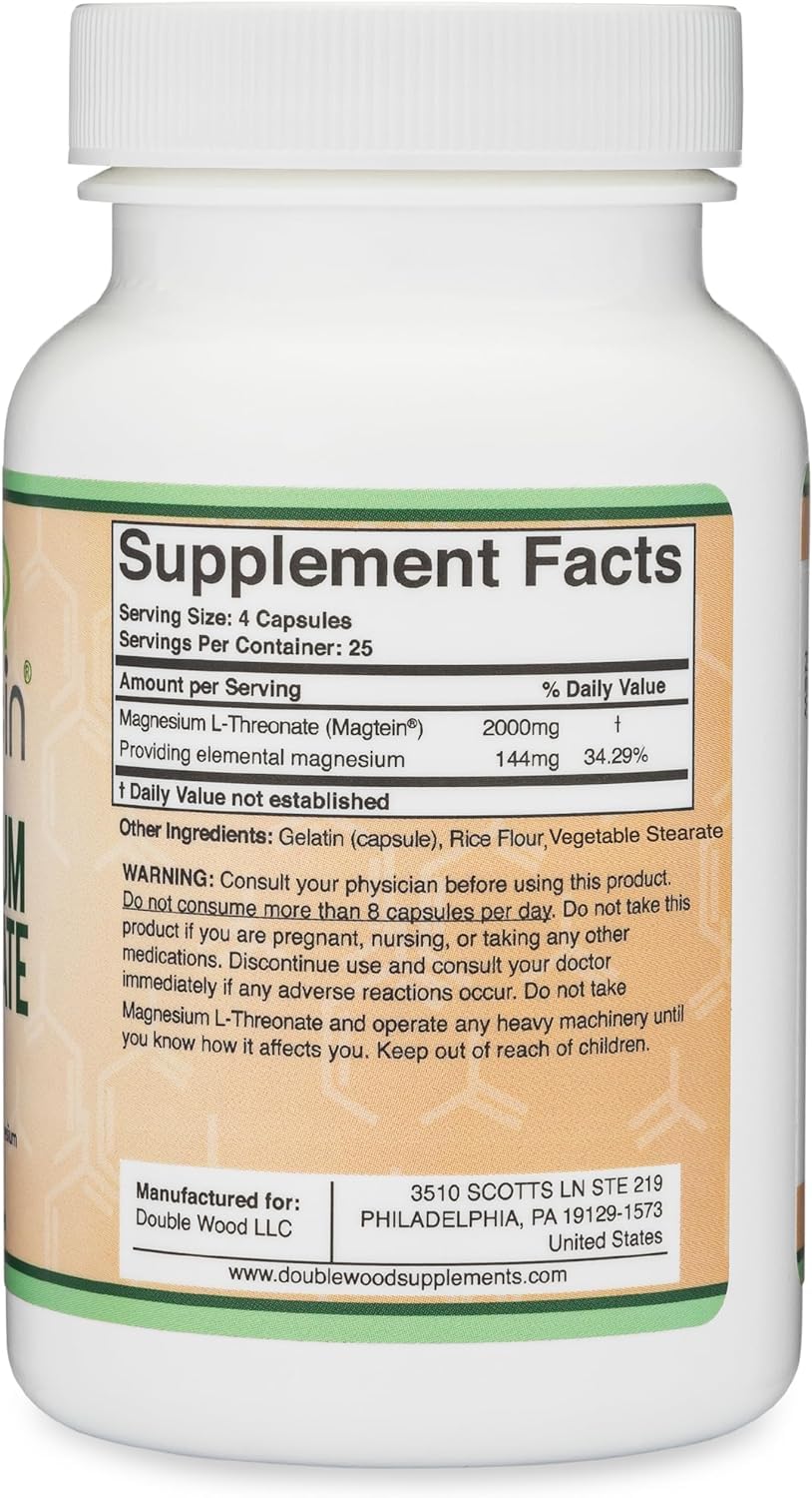 Double Wood Supplements one hundred twenty capsules container