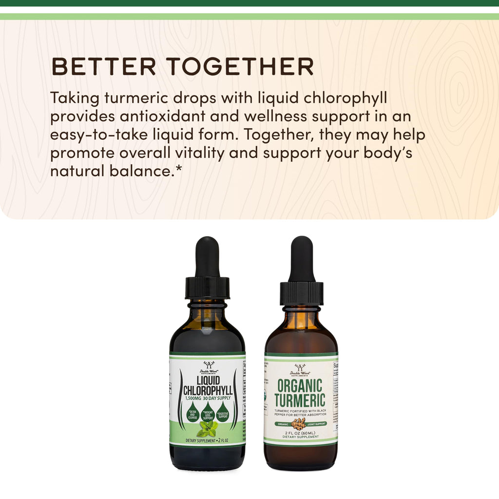USA imported premium chlorophyll drops for immune function and daily energy boost