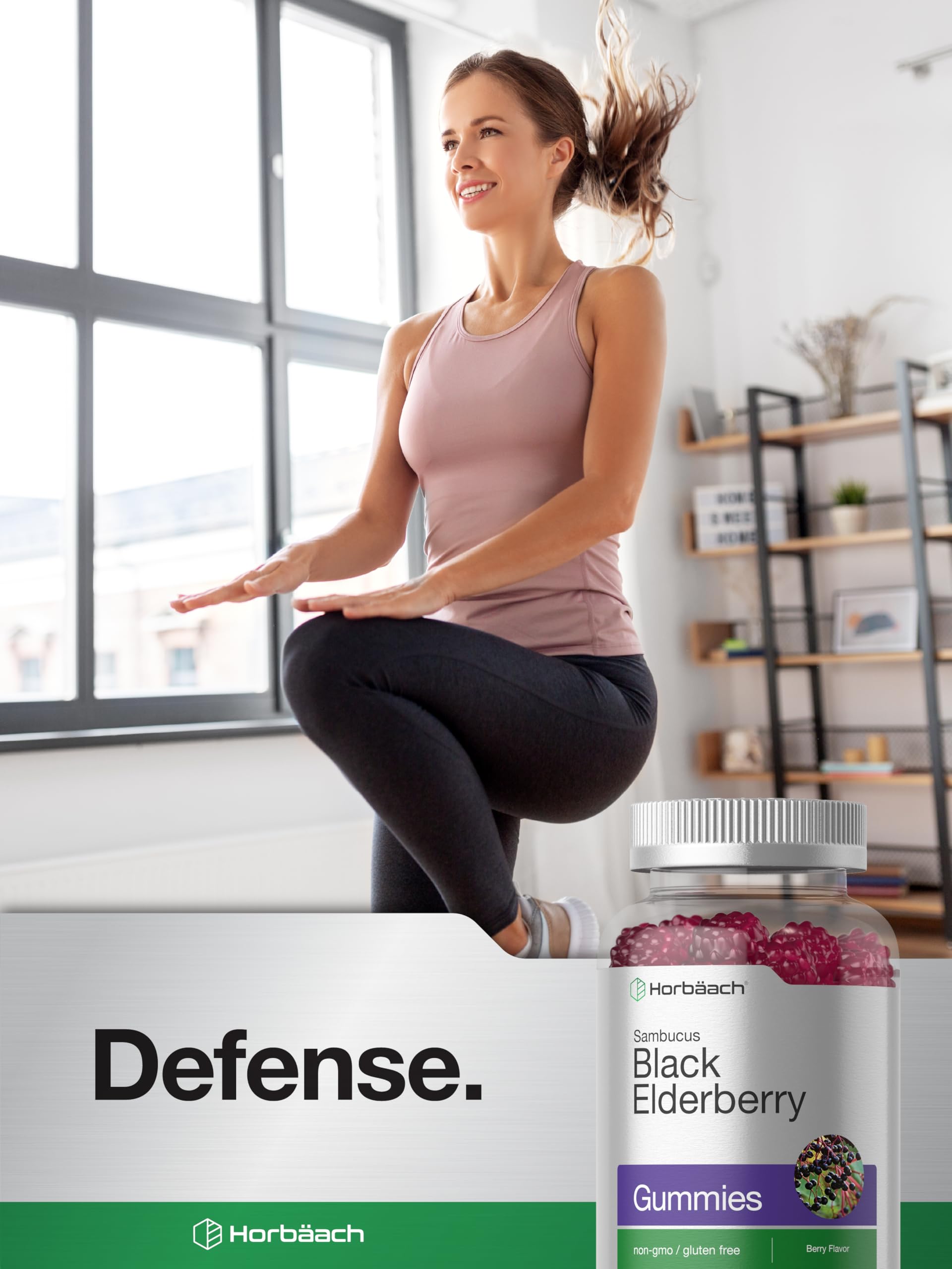 Horbäach immune support formula ingredients and adult dosage instructions