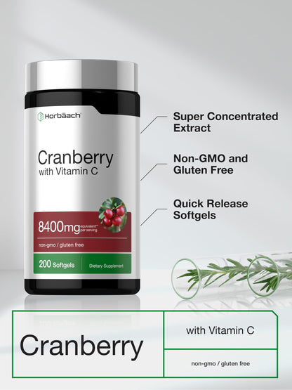 Horbäach Cranberry Antioxidant Support Bottle Back