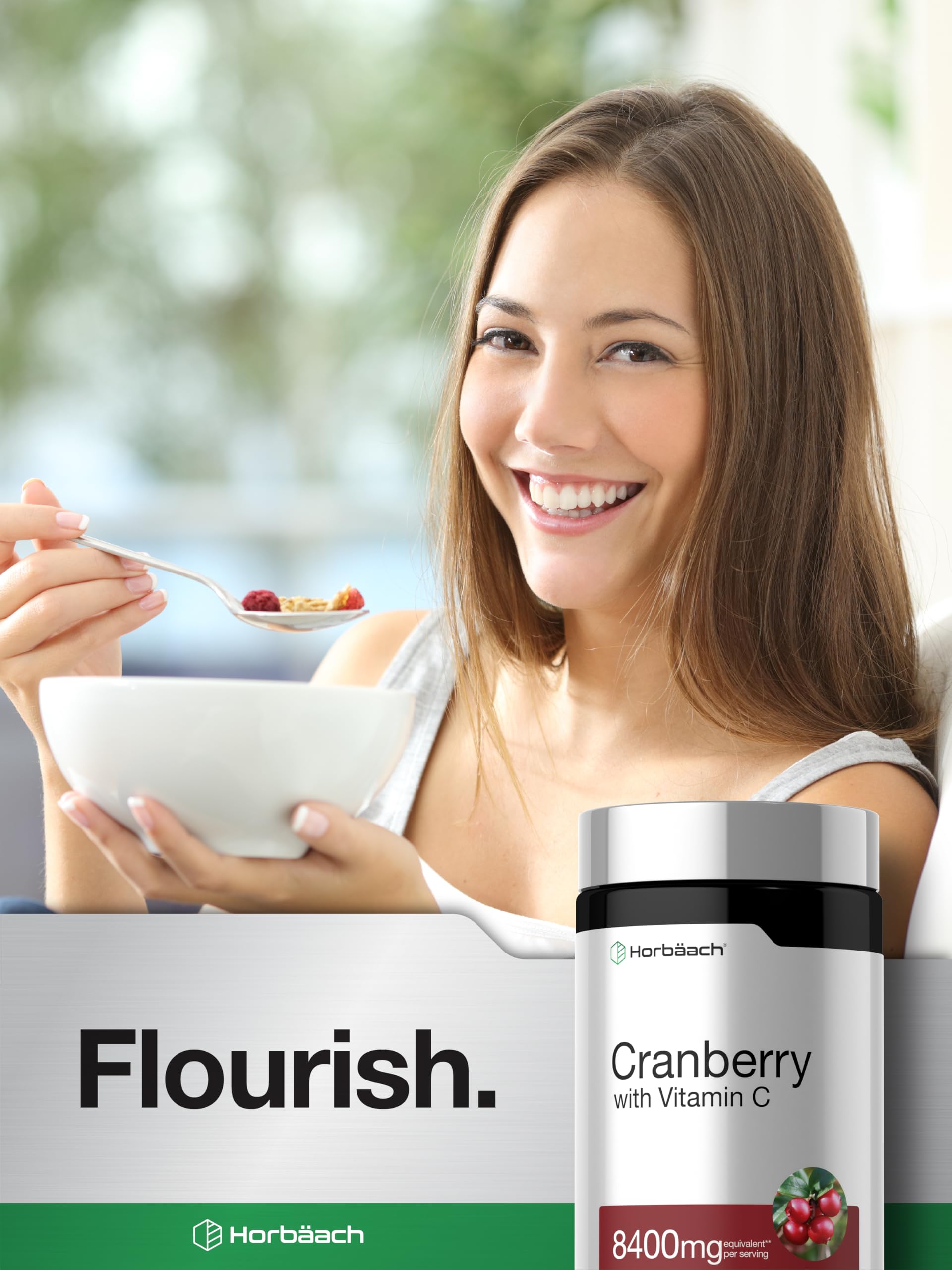 Horbäach Cranberry 8400 mg Equivalent Softgels Texture
