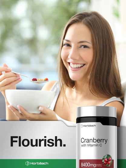 Horbäach Cranberry 8400 mg Equivalent Softgels Texture