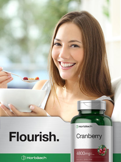 Horbaach Triple Strength Cranberry Dietary Supplement Packaging
