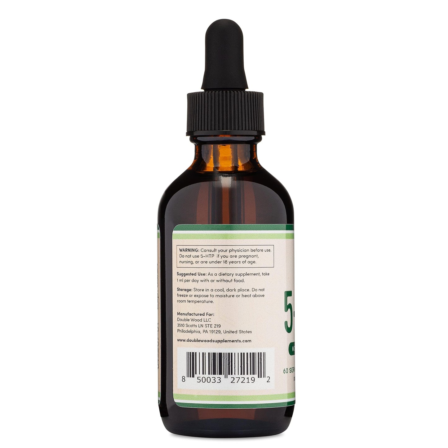 USA imported 5-HTP dietary supplement for mood and relaxation support.