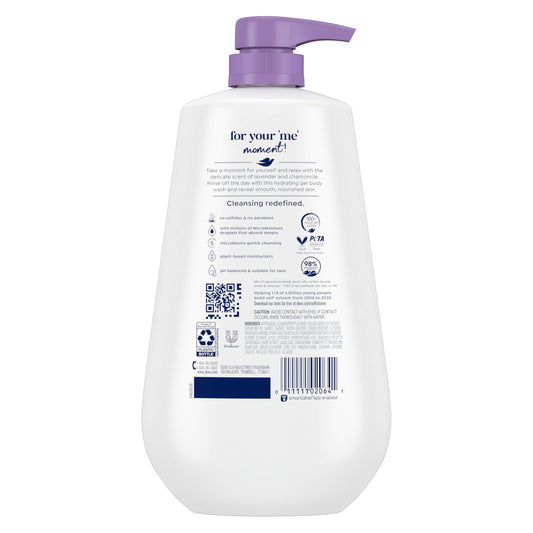 Dove body wash pump dispenser detail