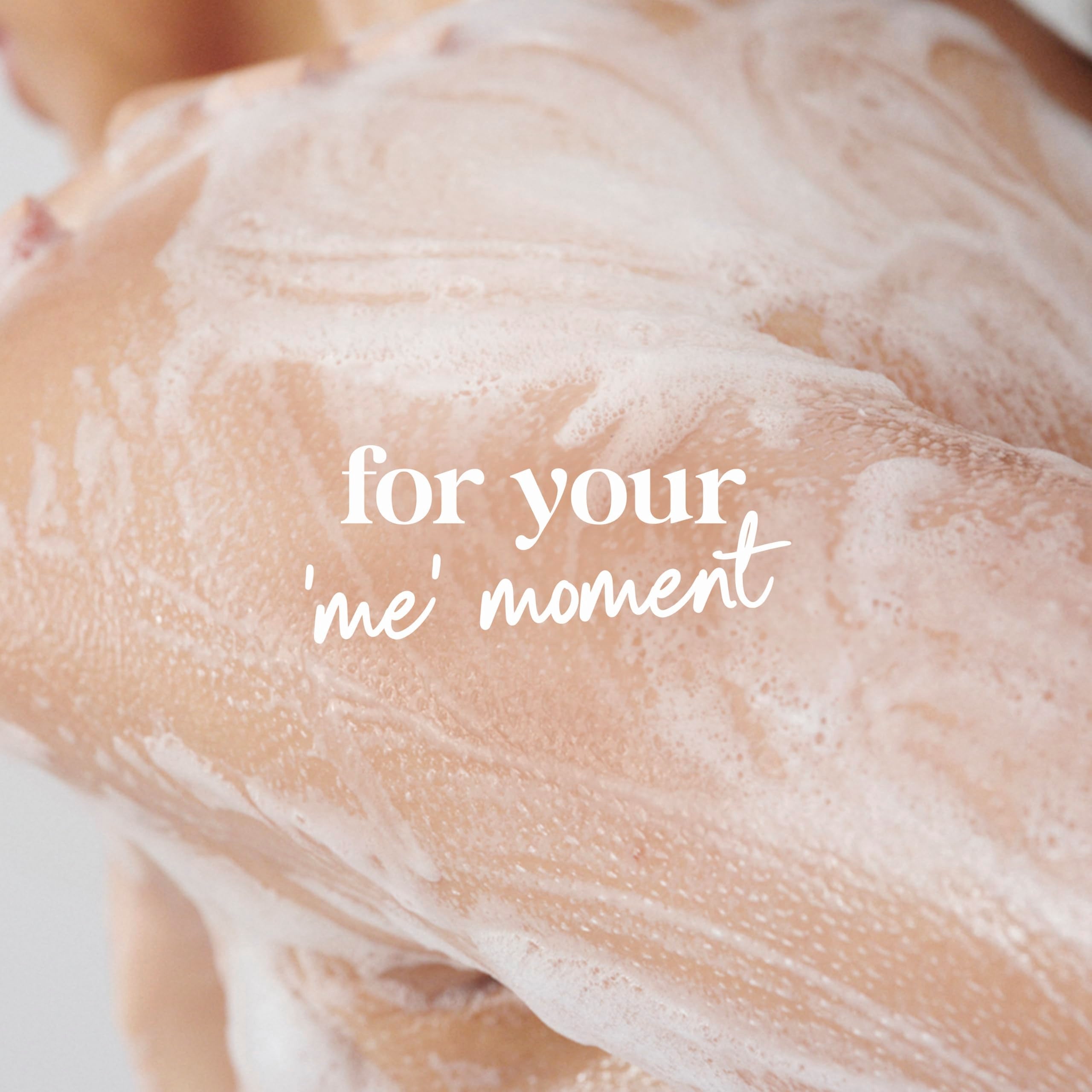 Texture of Dove lavender and chamomile moisturizing body wash