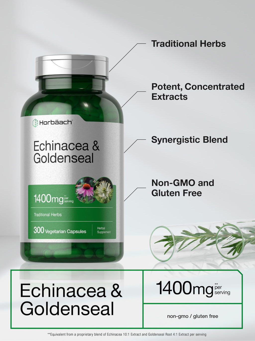 Authentic Horbaach USA imported herbal immunity supplement