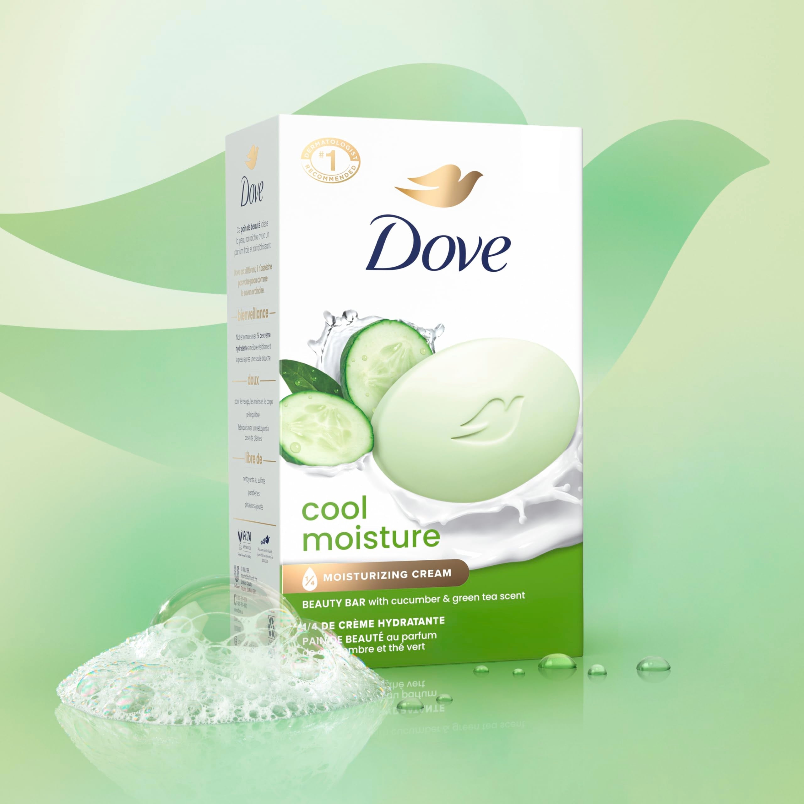 Authentic USA imported Dove soap bars 6 count