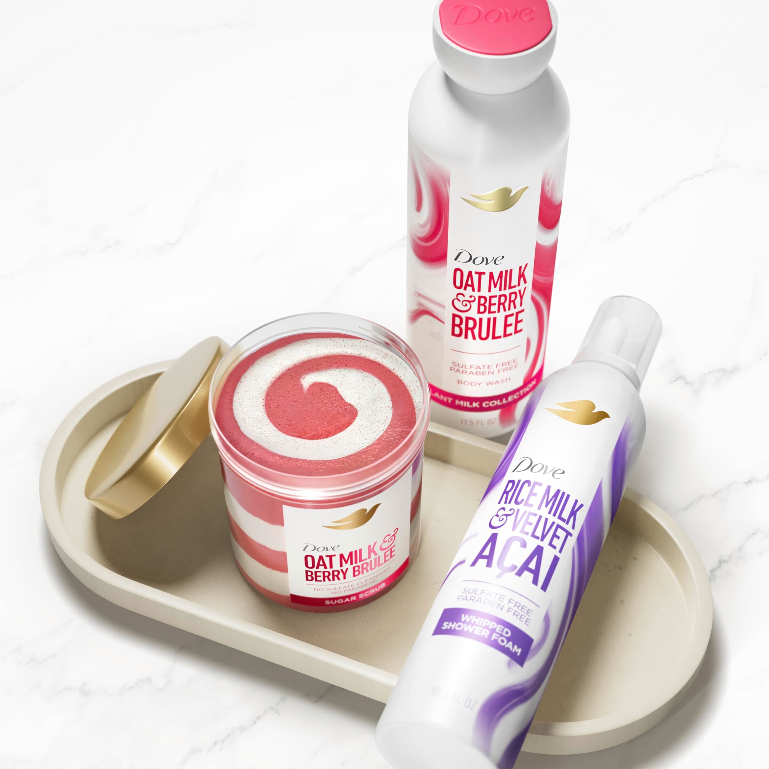 Dove whipped moisturizing shower foam used as a shaving cream