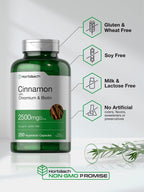 Horbäach cinnamon complex 250 capsules nutritional facts