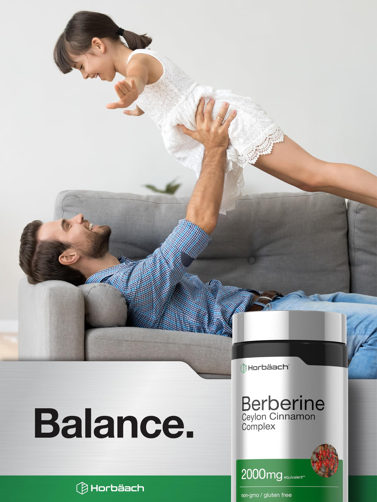 High quality Horbäach wellness supplement packaging