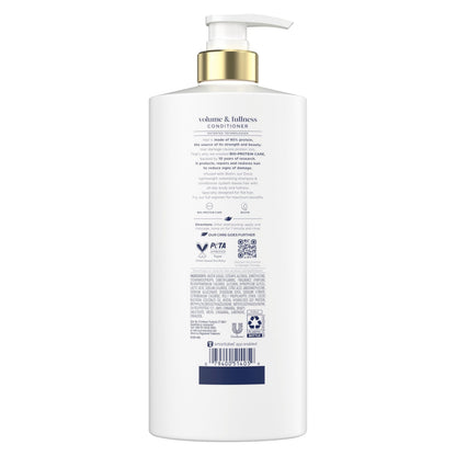 Dove hair conditioner bottle for fine thin hair