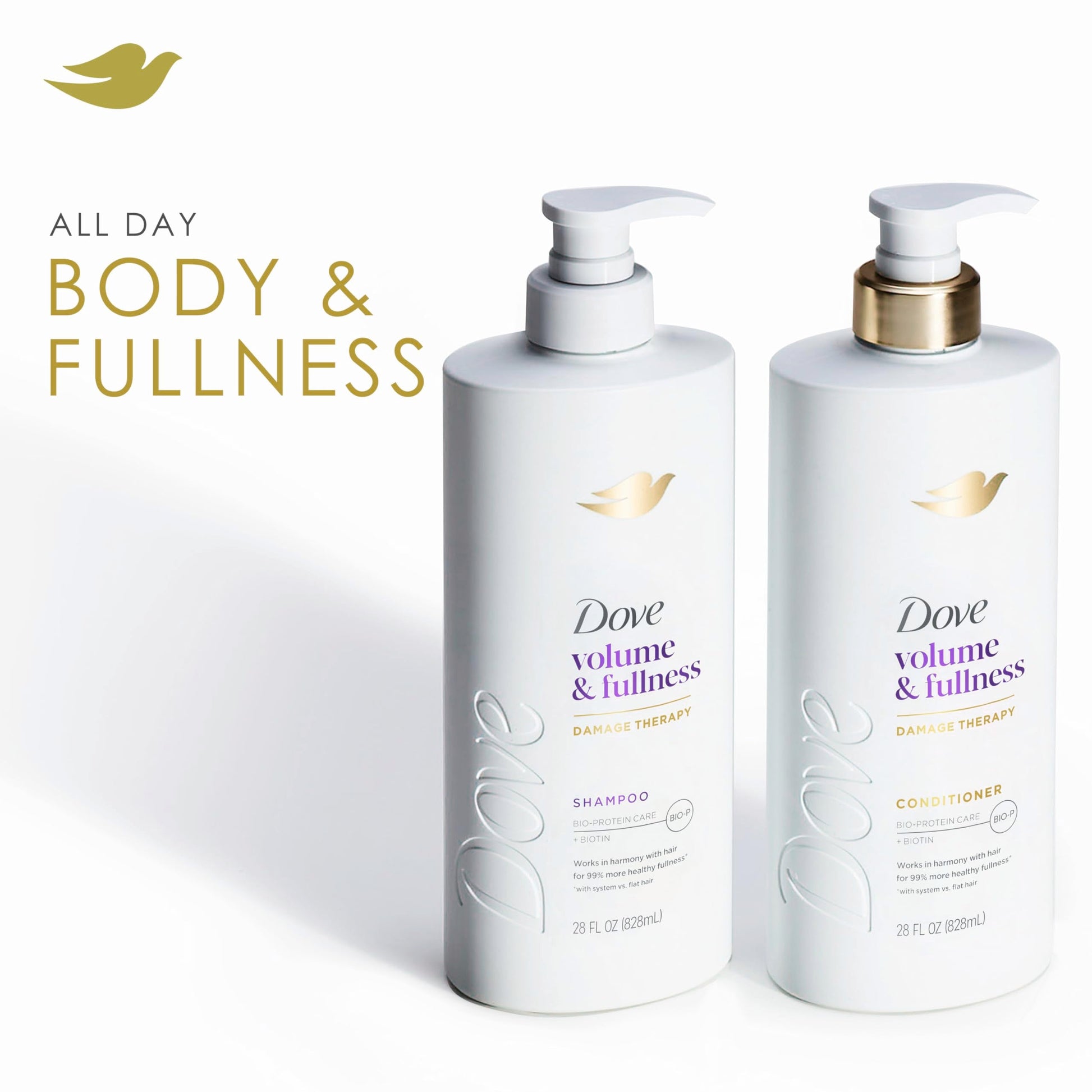 Dove Bio-Protein Care technology conditioner packaging