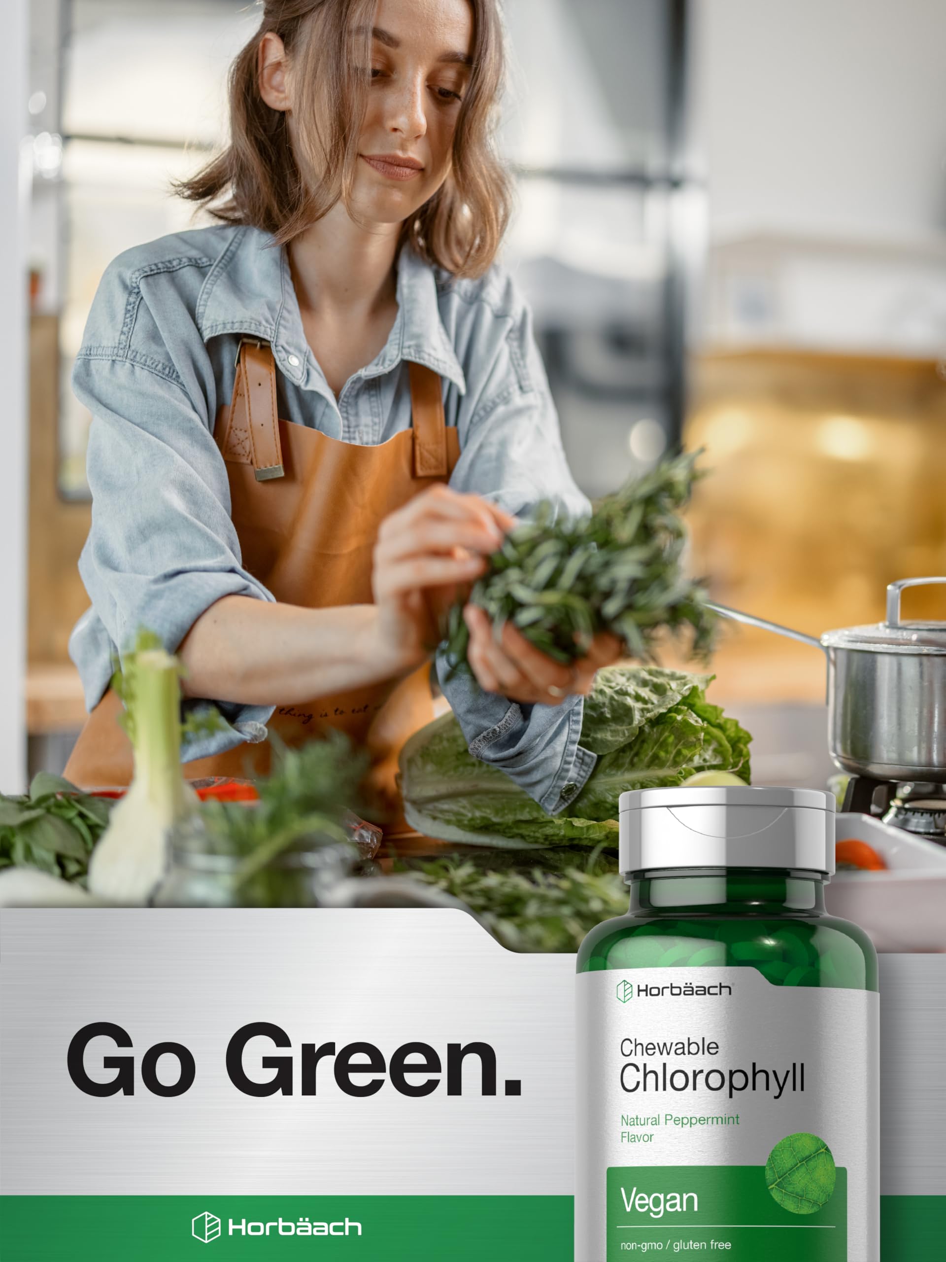 Horbäach daily antioxidant defense chewable tablets product presentation