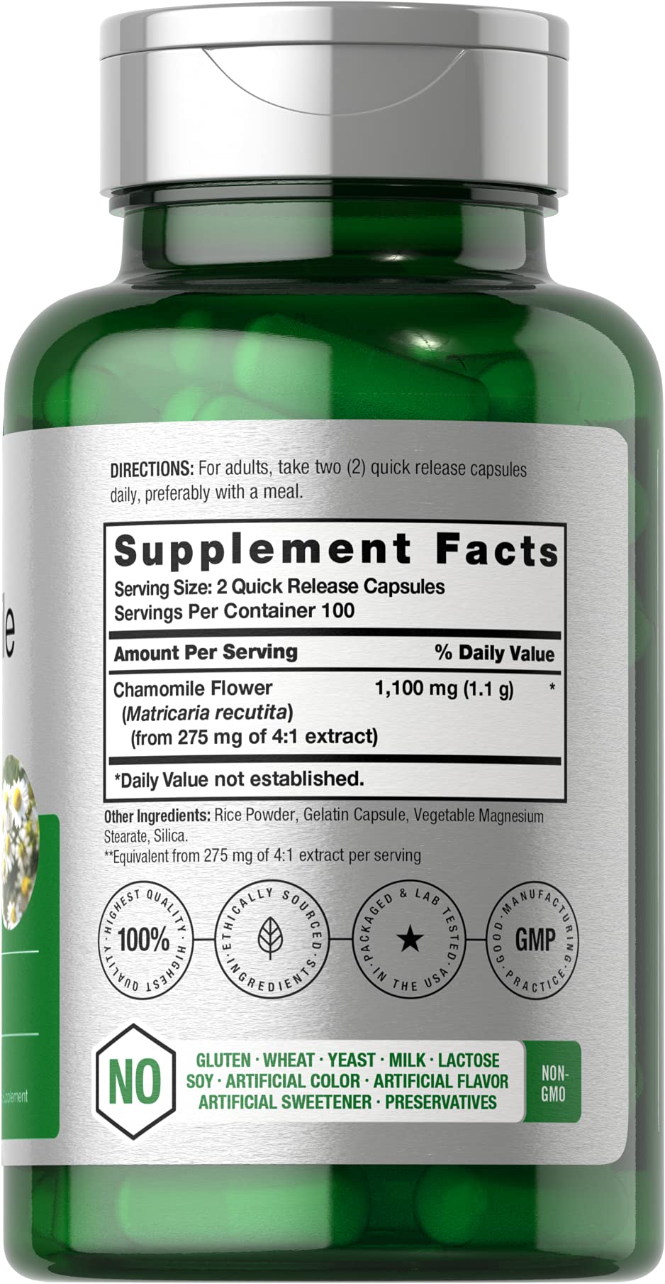 Horbaach authentic USA imported calming herbal supplement packaging