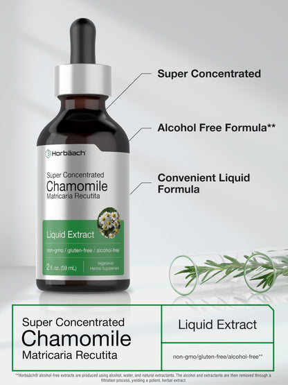 Super concentrated Horbäach herbal drops nutritional facts and ingredient list.