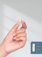 Horbaach DMAE dietary supplement lifestyle and container view