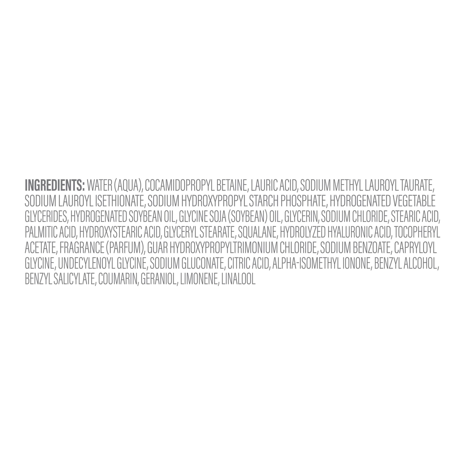 USA imported Dove Hydration Boost body wash