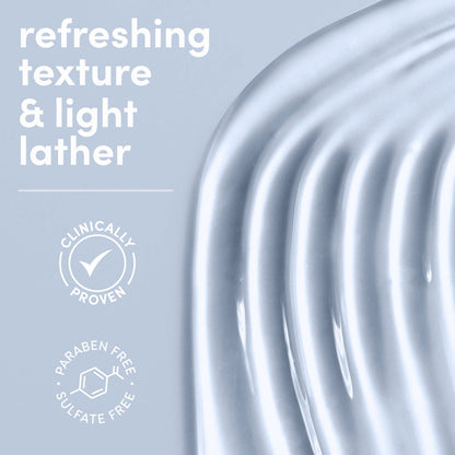 Texture of Dove Ultra Sensitive serum body wash gel