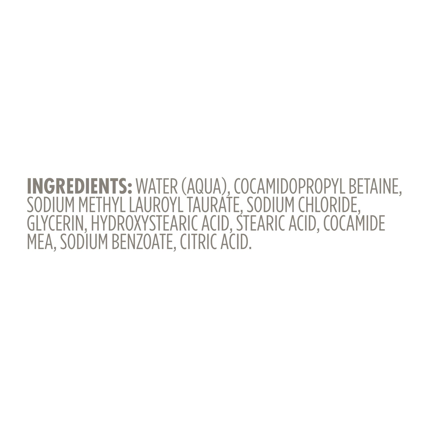 Dove Ultra Sensitive Body Wash bottle with cap detail