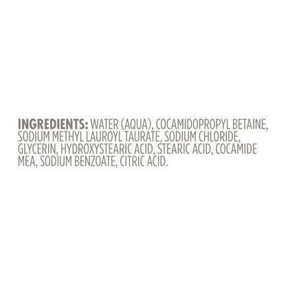 Dove Ultra Sensitive Body Wash bottle with cap detail