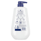 Dove body wash three pack bottles with blue pumps