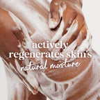 Dove body wash bottle back label ingredient text