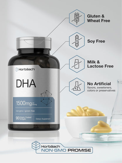 Horbaach authentic imported healthcare supplements bottle on table