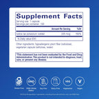 Pure Encapsulations Iodine supplement nutritional facts label