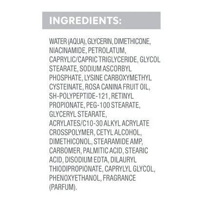 Premium Dove pro retinol body serum cream for daily hydration routine view