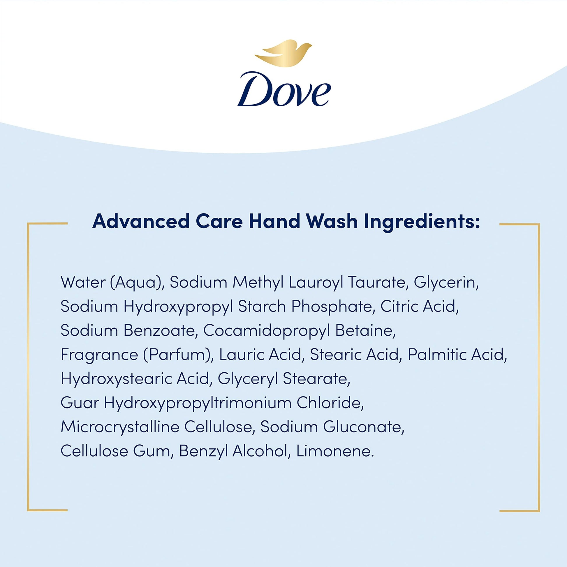 Dove PETA certified cruelty free liquid hand wash three count bundle