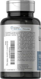 Horbaach vegetarian caplets bottle side angle view