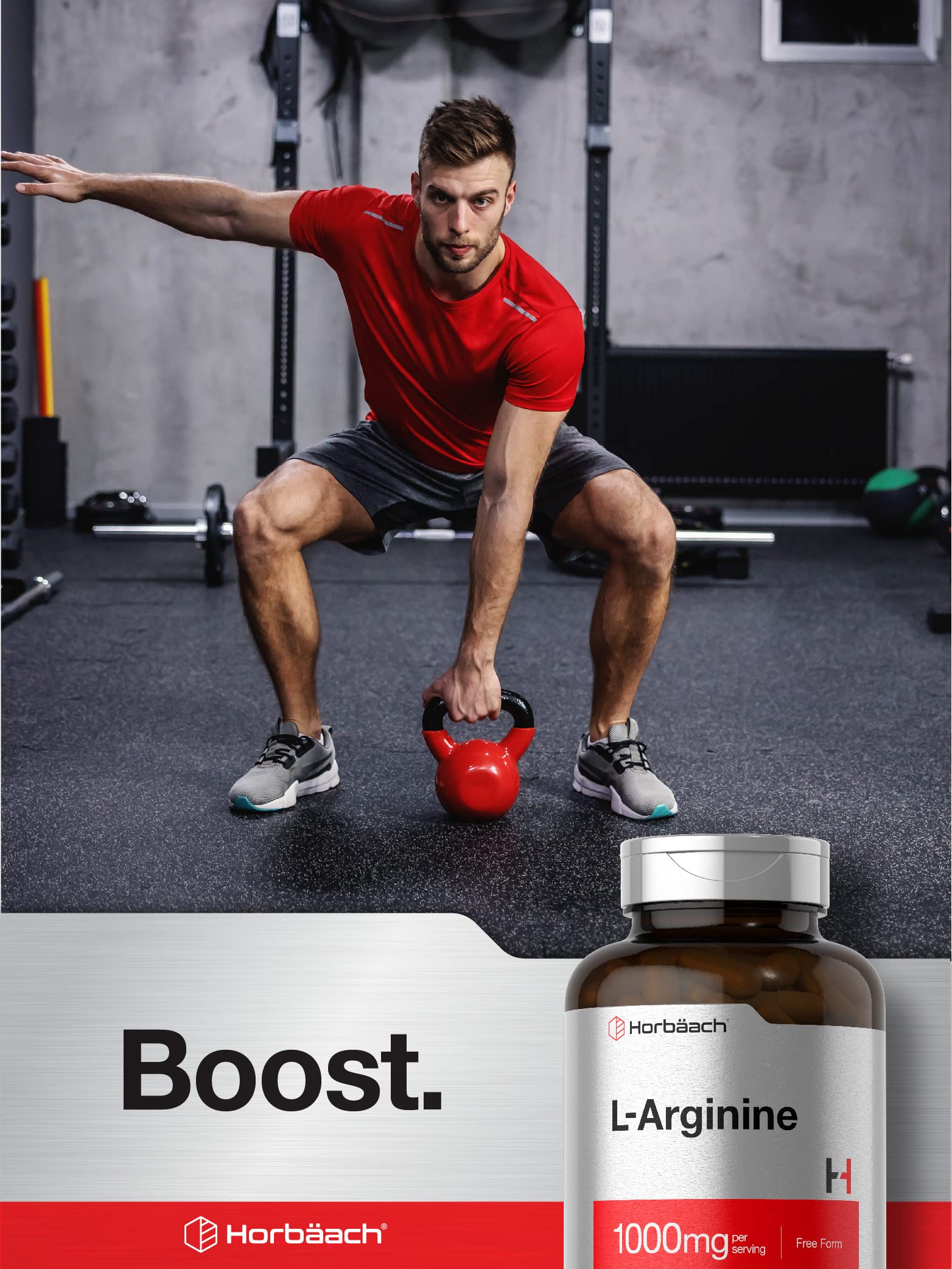 Horbäach dietary supplement label detailing legal manufacturing disclosures and directions