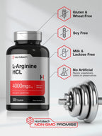 Horbäach L-Arginine vegetarian caplets side profile angle