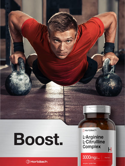 Authentic USA imported Horbäach fitness supplement bottle on a clean background