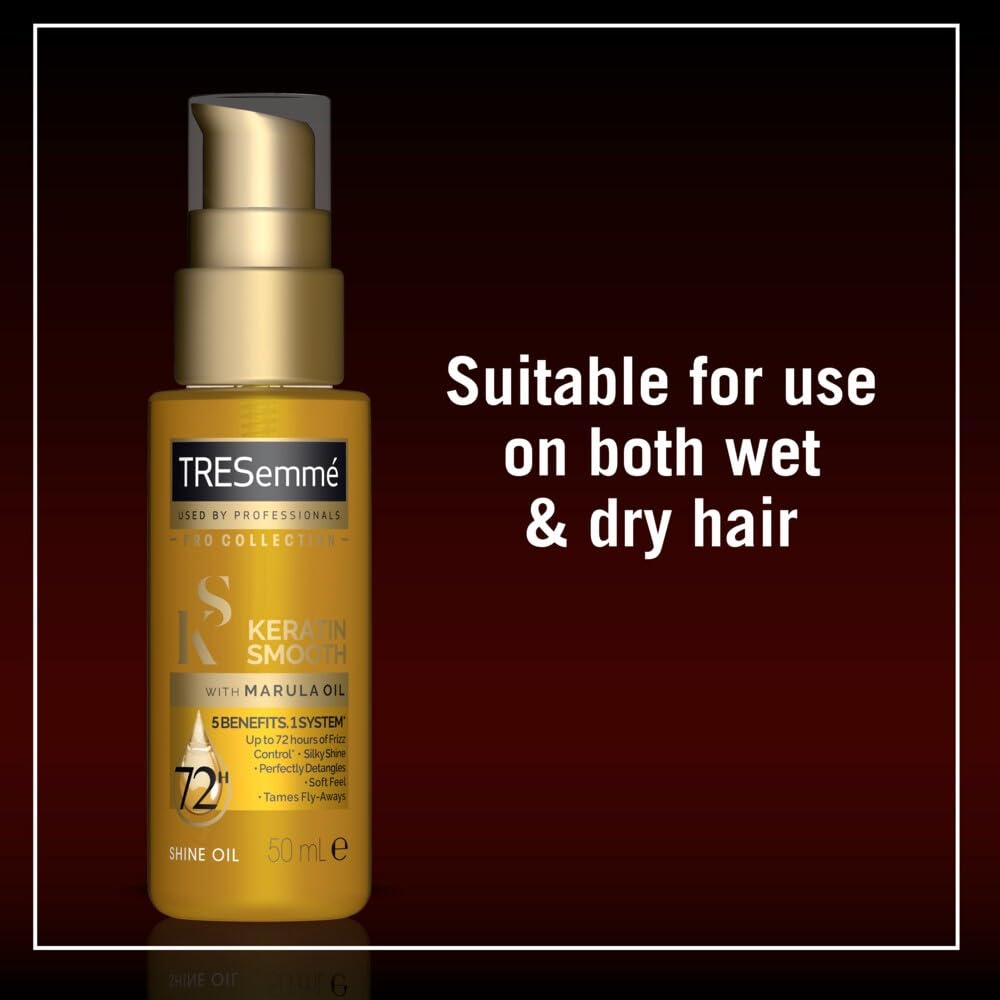 Authentic TRESemme pro collection serum cap and pump mechanism