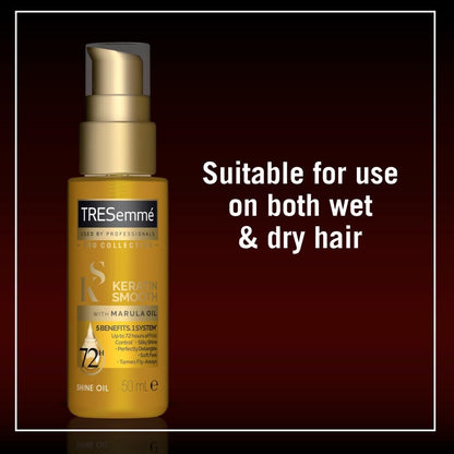 Authentic TRESemme pro collection serum cap and pump mechanism