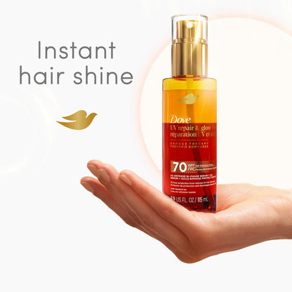 USA imported Dove Damage Therapy Defense leave in treatment for sun damaged hair protection