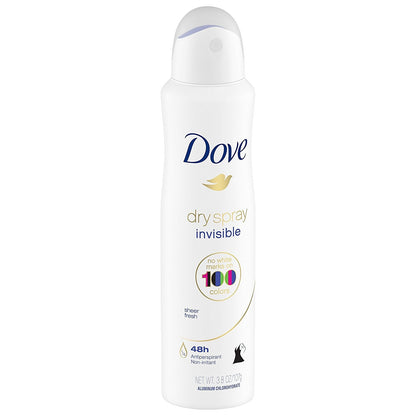 Authentic Dove Dry Spray Antiperspirant Set For Underarms