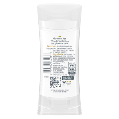 Dove coconut and pink jasmine deodorant three pack setup