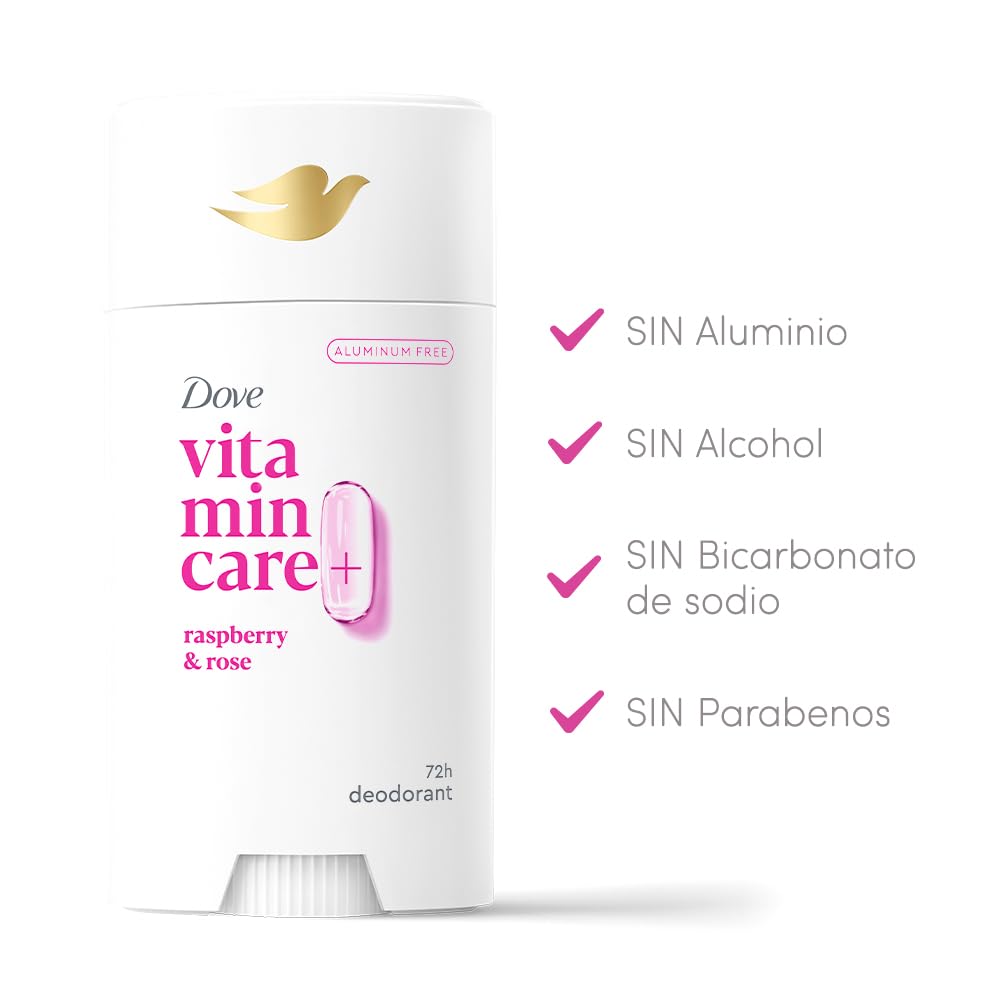Dove Raspberry And Rose 2.6 Ounce deodorant full container