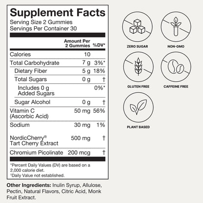 HumanN Tart Cherry Gummies NSF Certified for Sport logo detail